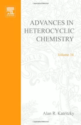 Couverture du produit · ADVANCES IN HETEROCYCLIC CHEMISTRY V34, Volume 34