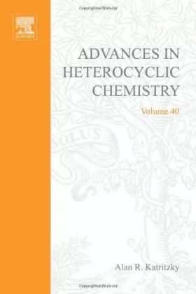 Couverture du produit · Advances in Heterocyclic Chemistry
