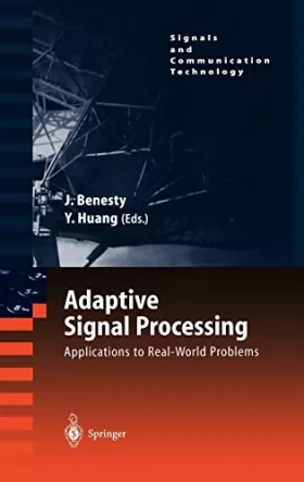Couverture du produit · Adaptive Signal Processing: Applications to Real-World Problems
