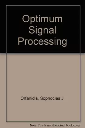 Couverture du produit · Optimal Signal Processing