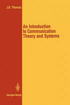 Couverture du produit · Introduction to Communication Theory and Systems