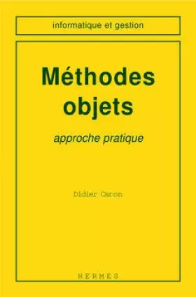 Couverture du produit · Méthodes objets : Approche pratique