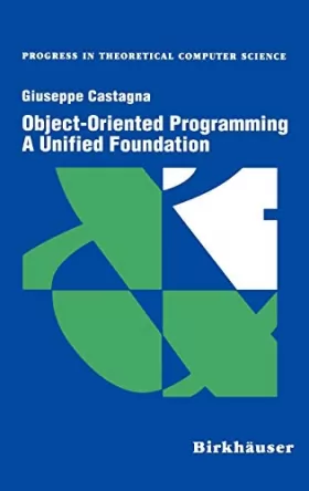Couverture du produit · Object-Oriented Programming: A Unified Foundation