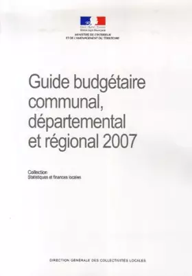 Couverture du produit · Guide budgétaire communal, départemental et régional