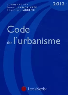 Couverture du produit · Code de l'urbanisme