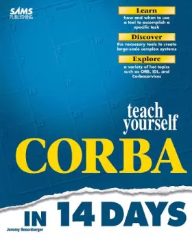 Couverture du produit · Sams Teach Yourself CORBA in 14 Days