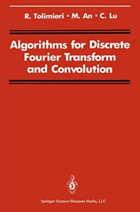 Couverture du produit · Algorithms for Discrete Fourier Transform and Convolution