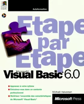 Couverture du produit · Microsoft Visual Basic Professionnel 6.0 Etape par Etape, 1 CD-ROM inclus