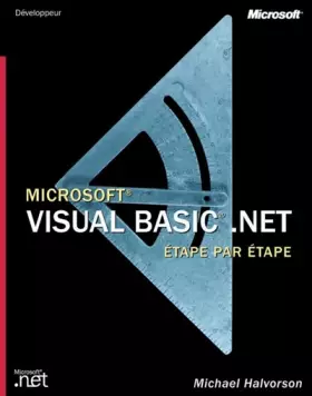 Couverture du produit · Visual basic .net etape par etape livre de reference cd-rom francais