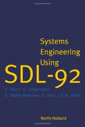 Couverture du produit · Systems Engineering Using Sdl-92