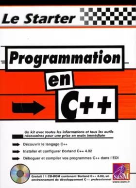 Couverture du produit · Programmation en C++