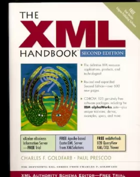 Couverture du produit · The XML Handbook
