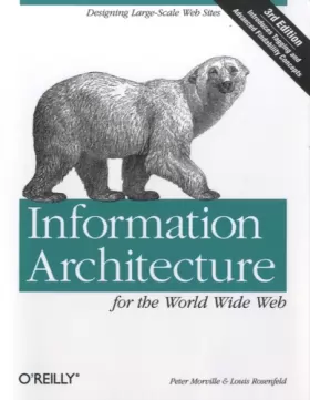 Couverture du produit · Information Architecture for the World Wide Web 3e