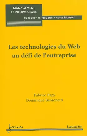 Couverture du produit · Les technologies du Web au défi de l'entreprise