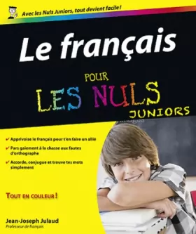 Couverture du produit · Le français pour les Nuls Juniors