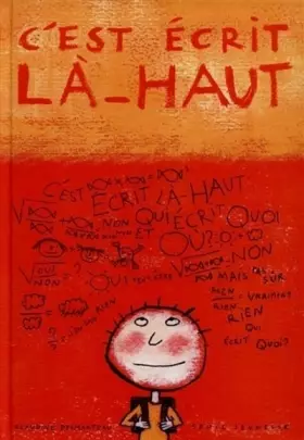 Couverture du produit · C'est écrit là-haut