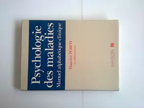 Couverture du produit · PSYCHOLOGIE DES MALADIES