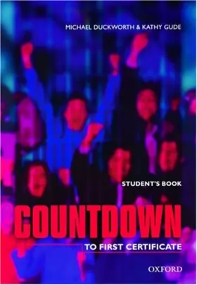 Couverture du produit · Countdown to first Certificate : Student's book