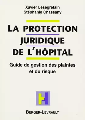 Couverture du produit · Protection juridique à l' hôpital