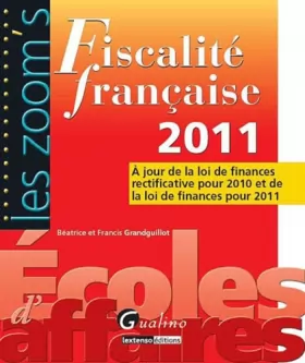 Couverture du produit · Fiscalité française 2011