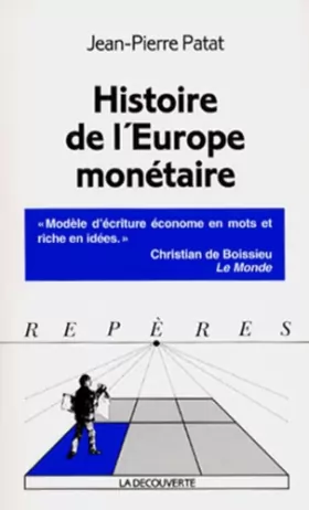 Couverture du produit · Histoire de l'Europe monétaire