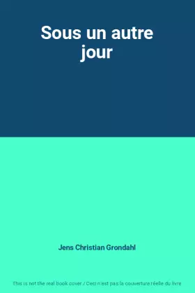Couverture du produit · Sous un autre jour