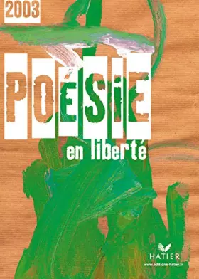 Couverture du produit · Poésie en Liberté 2003