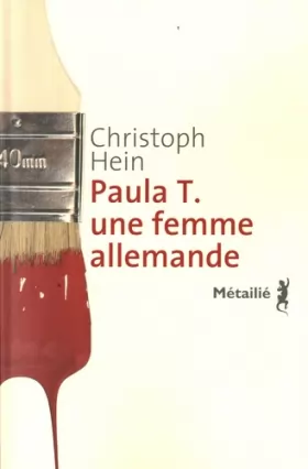 Couverture du produit · Paula T. Une femme allemande