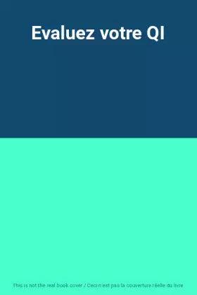 Couverture du produit · Evaluez votre QI