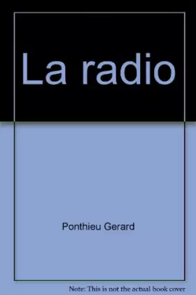 Couverture du produit · La radio