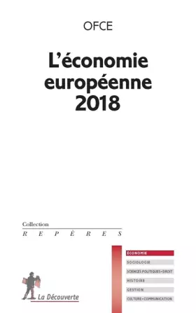 Couverture du produit · L'économie européenne 2018