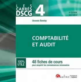 Couverture du produit · Carrés DSCG 4 - Comptabilité et audit