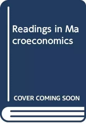 Couverture du produit · Readings in Macroeconomics
