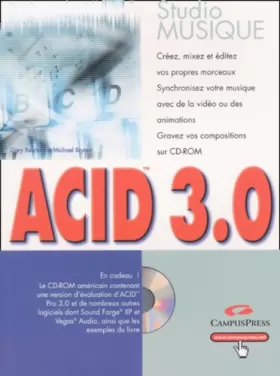 Couverture du produit · ACID 3.0 (avec CD-Rom)