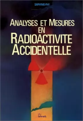 Couverture du produit · Analyses et mesures en radioactivité accidentelle