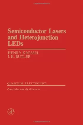 Couverture du produit · Semiconductor Lasers and Heterojunction Leds