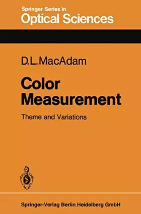 Couverture du produit · Color Measurement: Theme and Variations