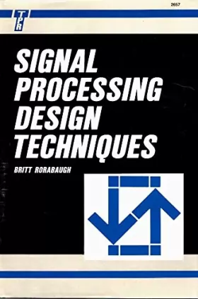 Couverture du produit · Signal Processing Design Techniques