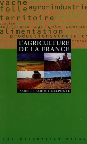 Couverture du produit · L'agriculture de la France