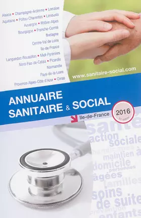 Couverture du produit · Annuaire sanitaire et social Ile-de-France