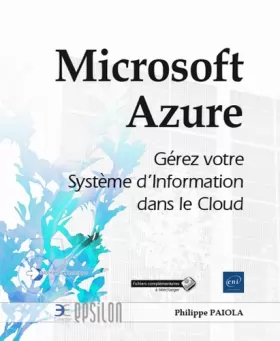 Couverture du produit · Microsoft Azure - Gérez votre Système d'Information dans le Cloud
