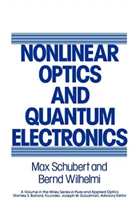 Couverture du produit · Nonlinear Optics and Quantum Electronics