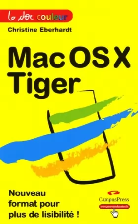 Couverture du produit · Tiger Mac OS X 10.4