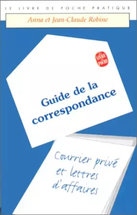 Couverture du produit · Guide de la correspondance