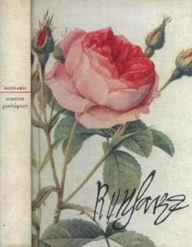 Couverture du produit · Oeuvres poétiques : De Pierre de Ronsard, choisies et présentées par Maurice Toesca. Avec des illustrations de Dunoyer de Segon