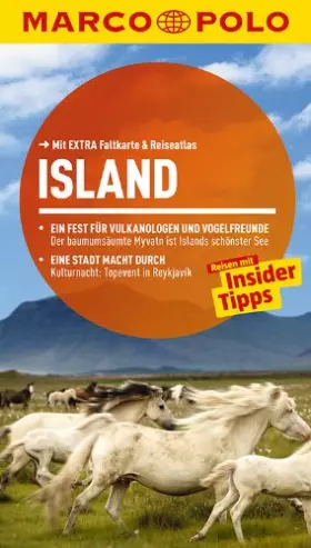 Couverture du produit · MARCO POLO Reiseführer Island: Reisen mit Insider-Tipps. Mit EXTRA Faltkarte & Reiseatlas
