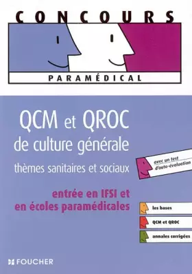 Couverture du produit · QCM ET QROC DE CULT GLE THEMES SANT/SOCIAUX (Ancienne édition)