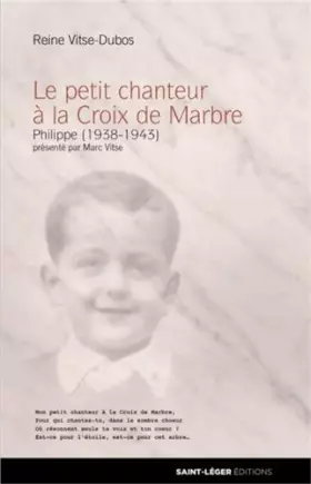 Couverture du produit · Le Petit Chanteur a la Croix de Marbre