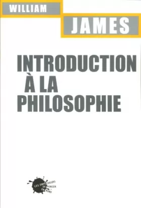 Couverture du produit · Introduction à la philosophie