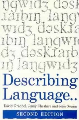 Couverture du produit · Describing Language